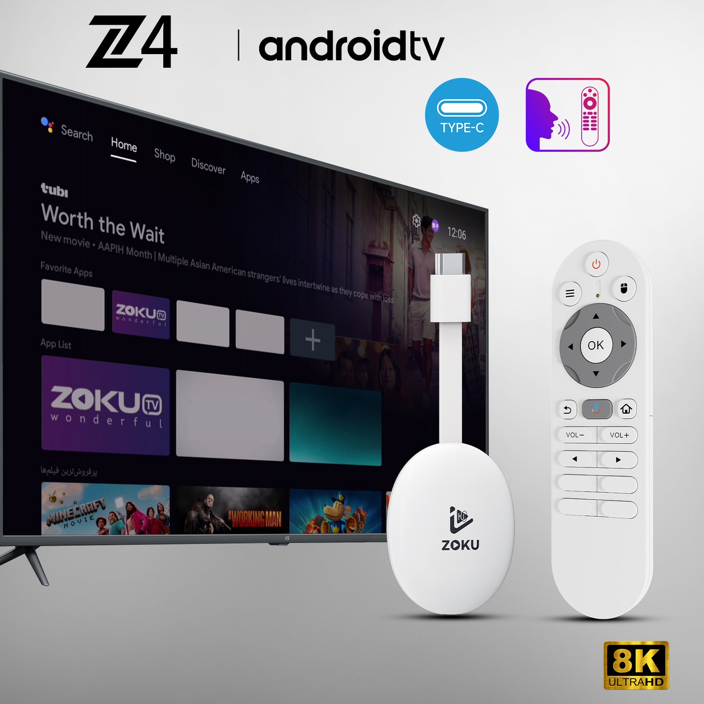 ZOKU - 8K Android TV Stick